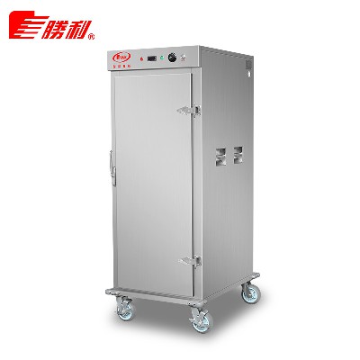 商用不銹鋼11層單門保溫餐柜SLBW-11G 酒店食堂保溫車移動保溫柜